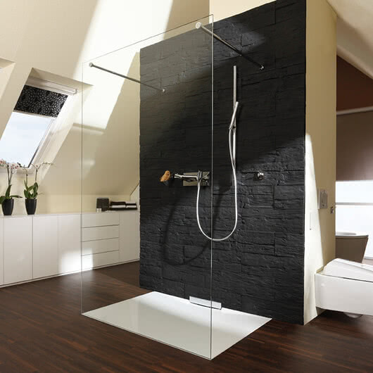 Omega Inloop bath under-roof shower