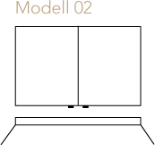 Modern-Line two doors