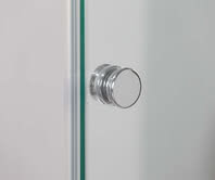 Tansa shower with IBV handle, door closed