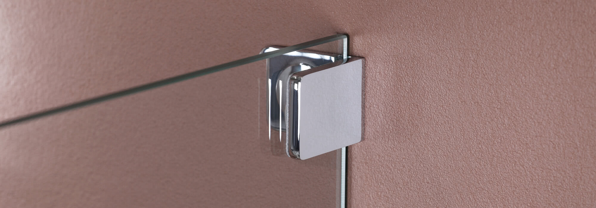 Wall bracket, exterior, for Achat R Plus shower