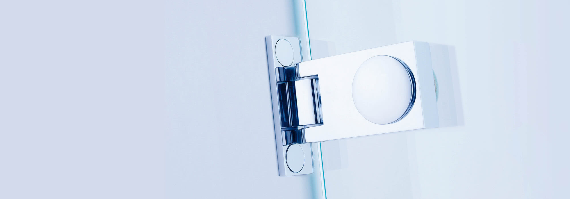 Beryll shower with matching hinge