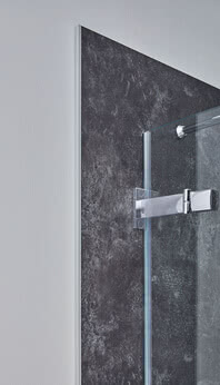 BS-Dusche 150 corner trim