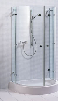 Saphir shower, frameless