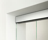 Sliding door Motion 700 as a lintel installation