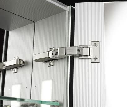 SPRINZ Spiegelschrank Silver-Line