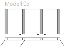 Elegant-Line three doors