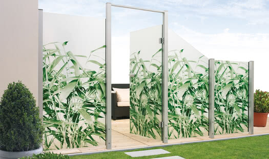 SPRINZ Sichtschutz SystemPremium Glaswand Motiv Bambusblaetter dd offen.jpg
