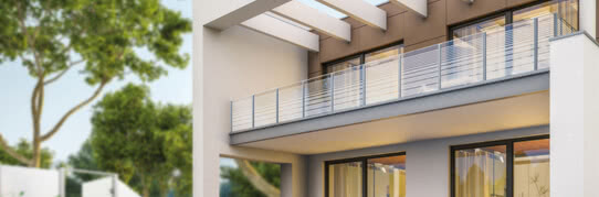 Glass balustrades