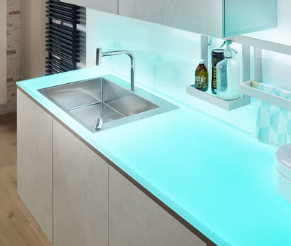 SPRINZ glass worktop