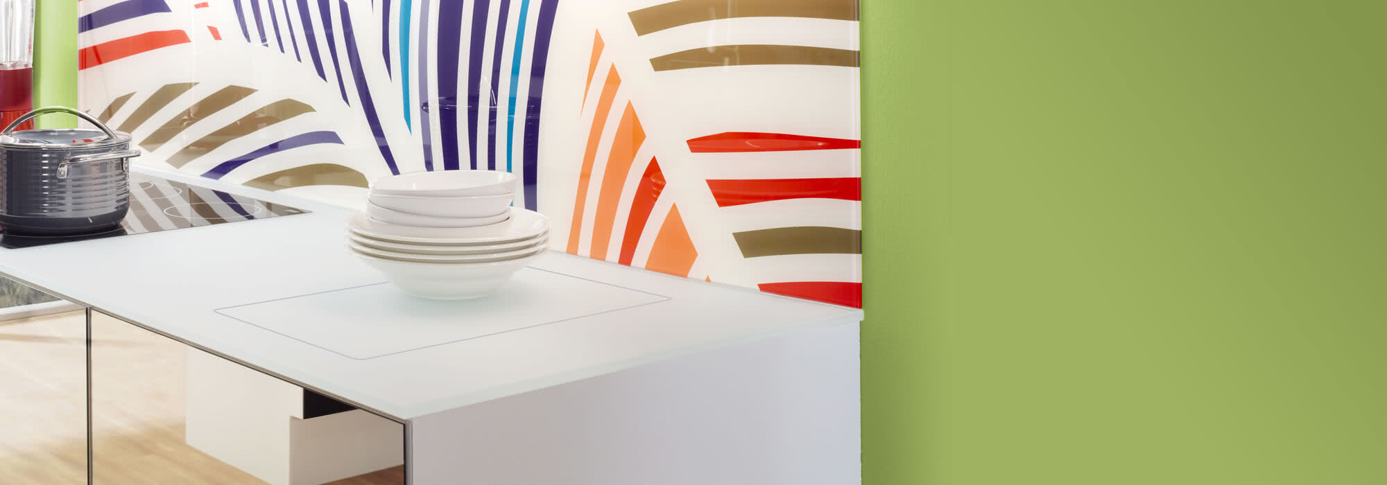 SPRINZ Infrarot Warmhaltefeld aus Glas