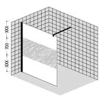 ColorStar Model Wall profile, print on discretion area