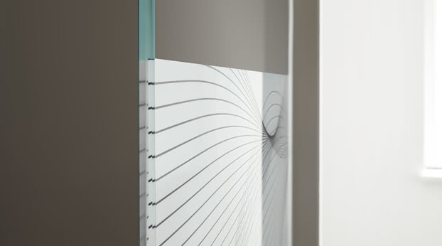 ColorStar laminated glass detail