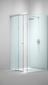 Tansa Four-sided shower solution with side door