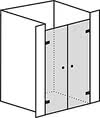 Beryll Niche with two doors