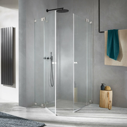 Omega SuperSteel Edition shower