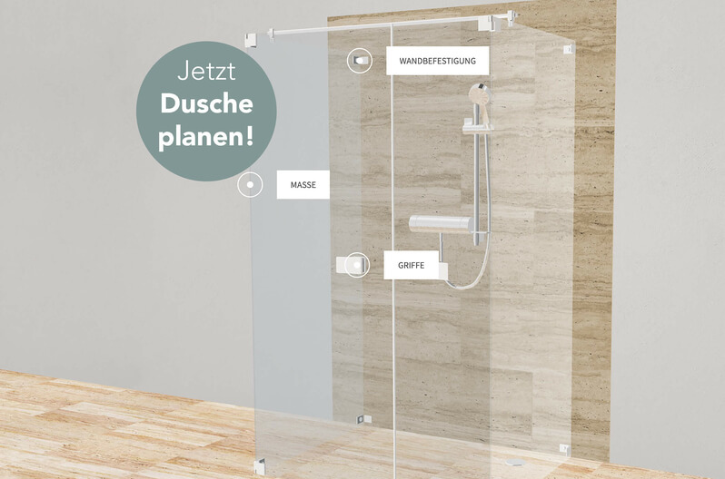 3D-Duschenkonfigurator