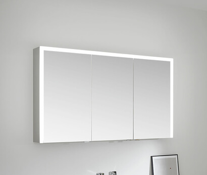 SPRINZ Elegant-Line 2.0 mirror cabinet lights on