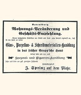 1886 Zeitungsartikel aus dem Jahr 1886