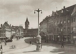 1920 Der Ravensburger Marienplatz