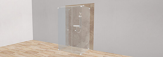 Duschkabine konfigurieren in Echtzeit