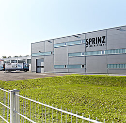 SPRINZ Unternehmen Menue